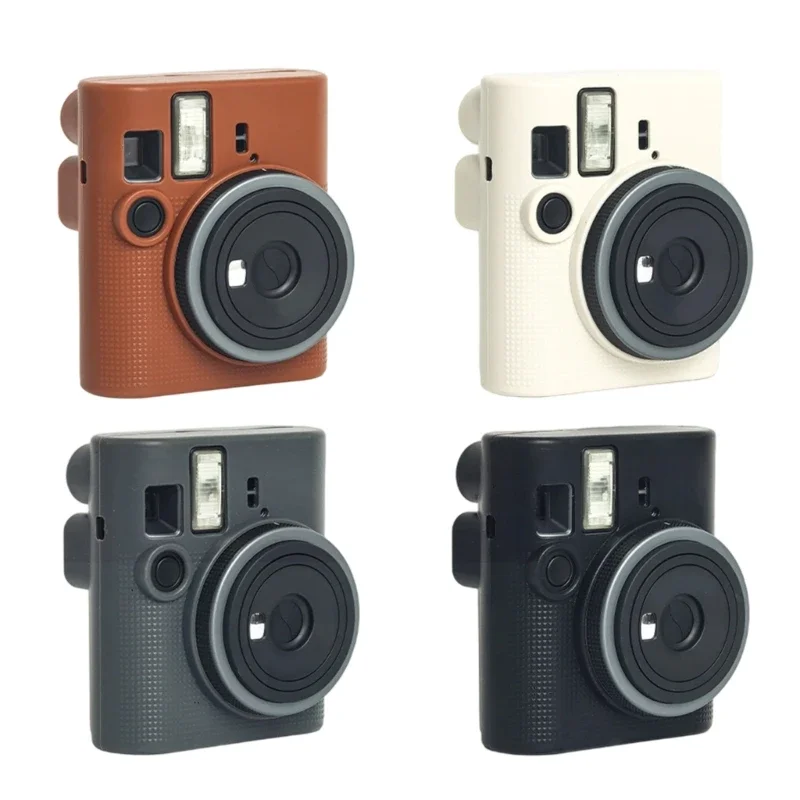 غلاف السيليكون القذيف القذيفة للسيليكون لـ Mini41 Camera Cover Enport Accorption Accound Accound Film Compartment Access