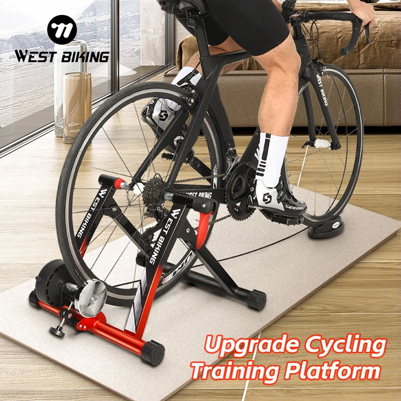 

WEST BIKING Indoor Cycling Trainer 6 Speed Magnetic Resistance Bicycle Rollers Home Exercise MTB Road Bike Training Platform