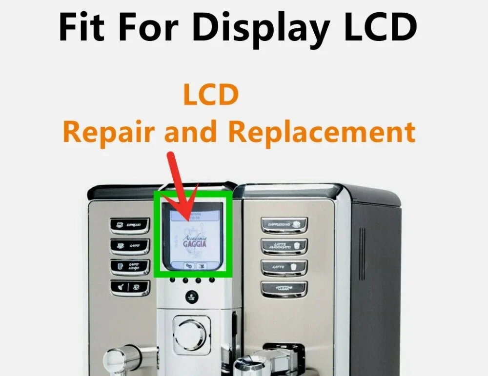 Pantalla LCD de Repuesto para Máquina de Espresso Automática Gaggia Accademia