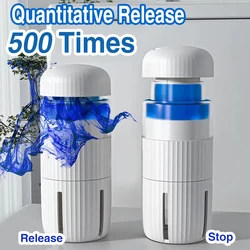 Automatic toilet cleaning artifact blue bubble deodorant descaling spirit light fragrance toilet odor cleaner