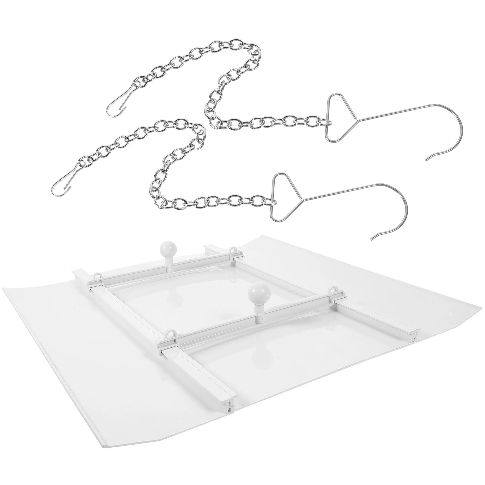 تكييف الهواء المركزي الرياح منحرف يربك ل 30x30 سنتيمتر مربع تنفيس متعدد زاوية قابل للتعديل البلاستيك لا اللكم سهلة #3