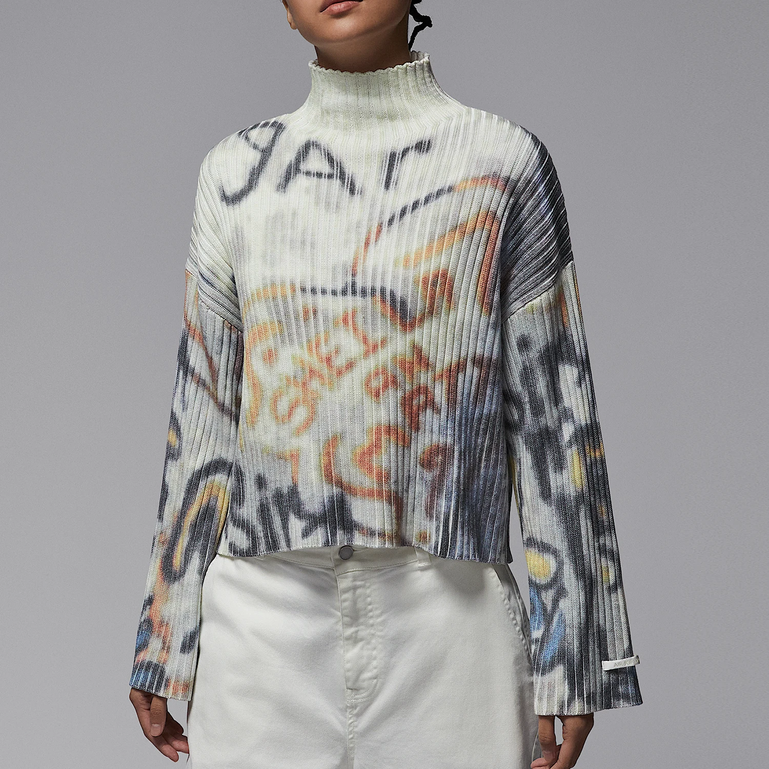 Nike Authentic JORDAN Women's Knitted Loose High-Neck Warm Sweater HV0299-901