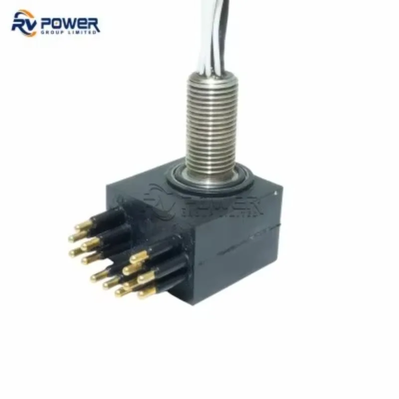 DLPBH13M Power Ethernet Low Profile Series Bulkhead Connector 13 Pin Contact Female