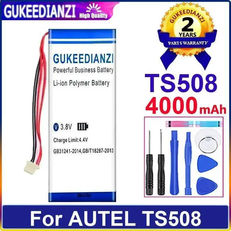 

4000Mah For Autel TS508 Good Low-Temperature Performance Durable Automotive Diagnostic Equipment Battery