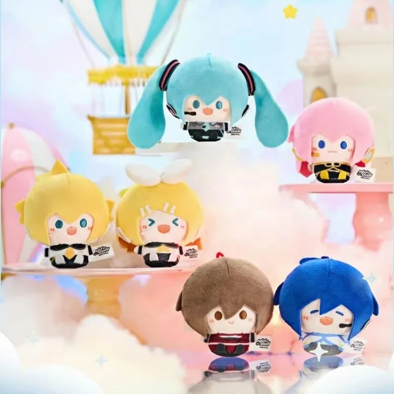 

Официальная плюшевая кукла Хатсуне Мику (сидячая) 8/15/35 см, аутентичная хлопковая мягкая игрушка, подушка-рюкзак в стиле Фуфу, подарок