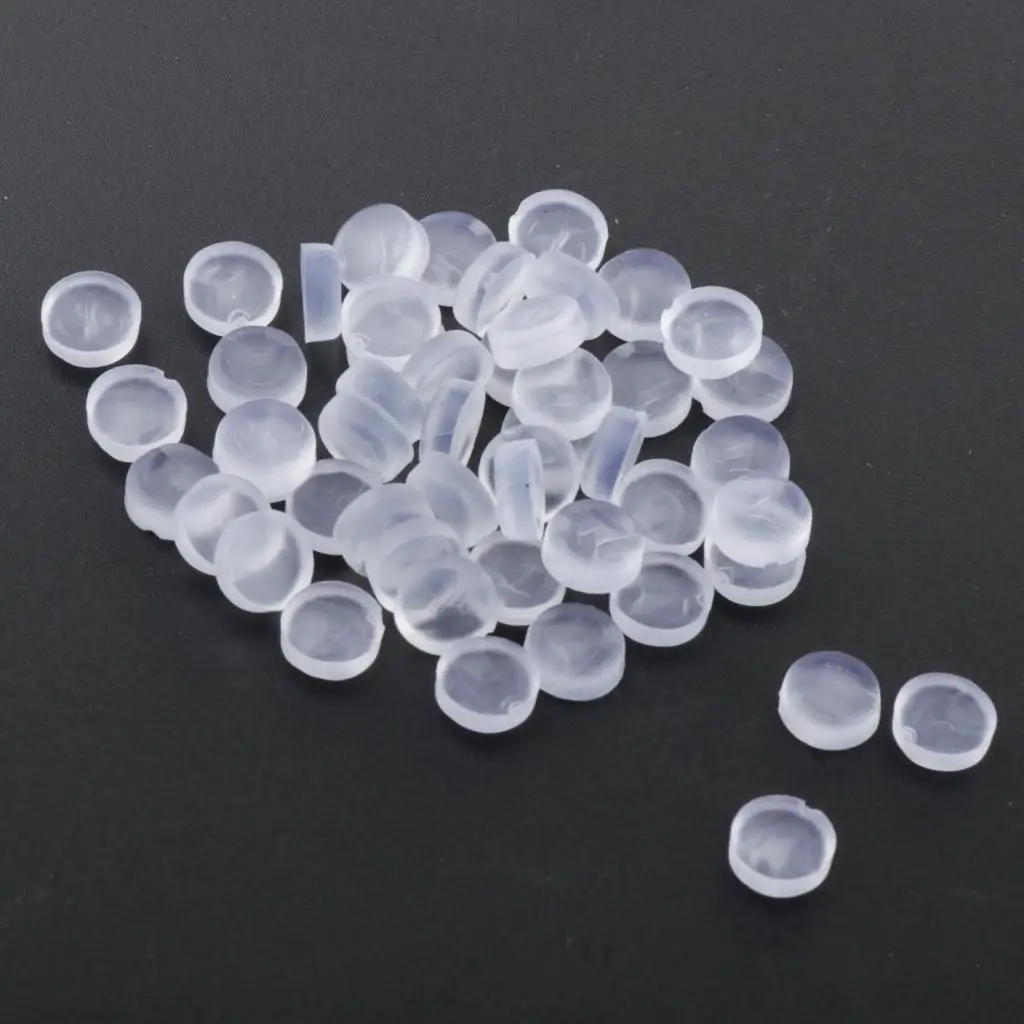 50pcs Trombone Trumpet Parts Spit Valve Cork Pads Tools Accessory