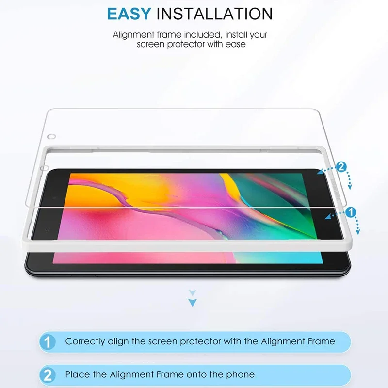 Gehärtetem Glas Für Samsung Galaxy Tab EINE SM-T290 SM-T295 8 in 2019 Display-schutzfolie Anti-Scratch 9H härte Ultra Clear HD