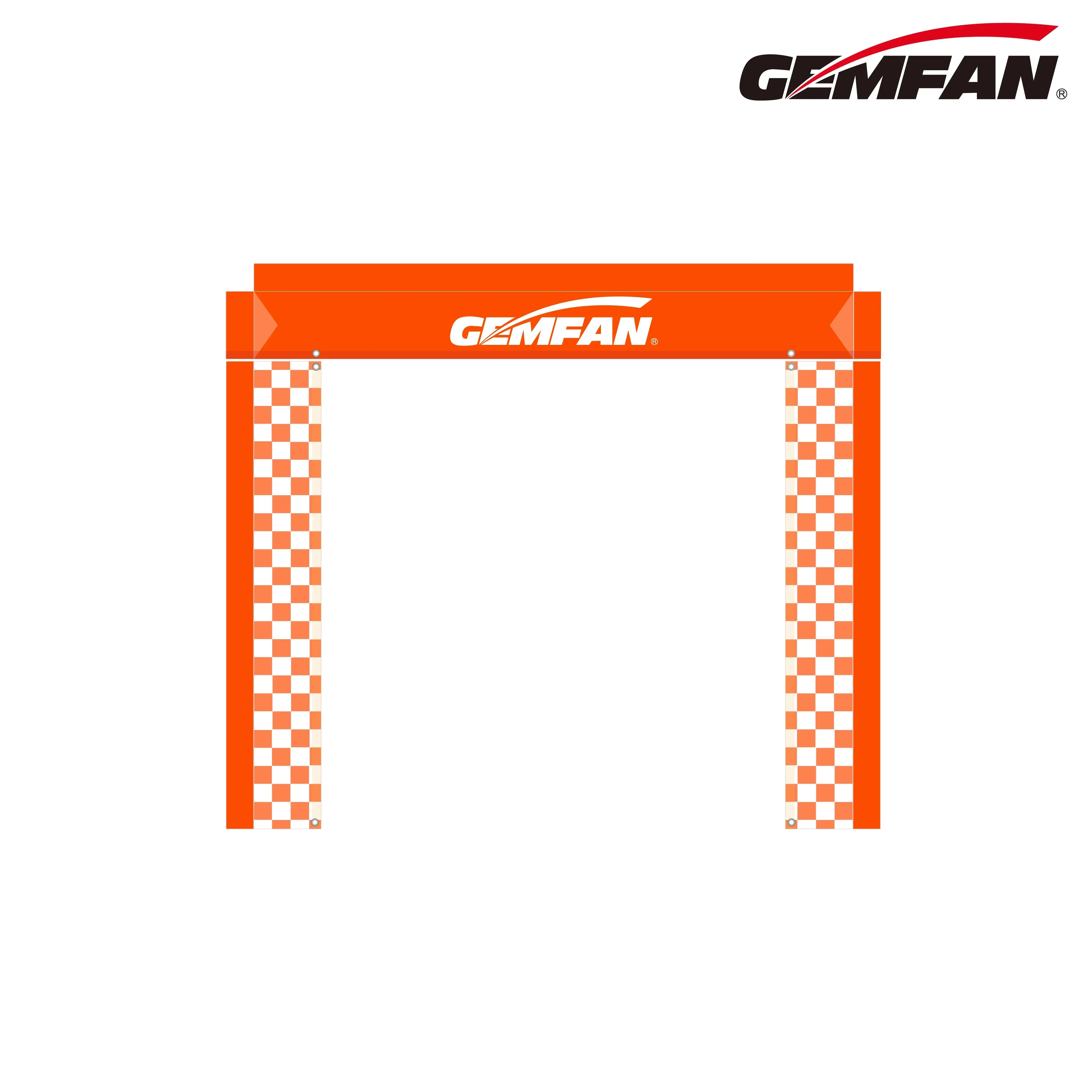 بوابة سباق Gemfan 213*183CM 5X5FT FPV (باستثناء أنابيب التثبيت)