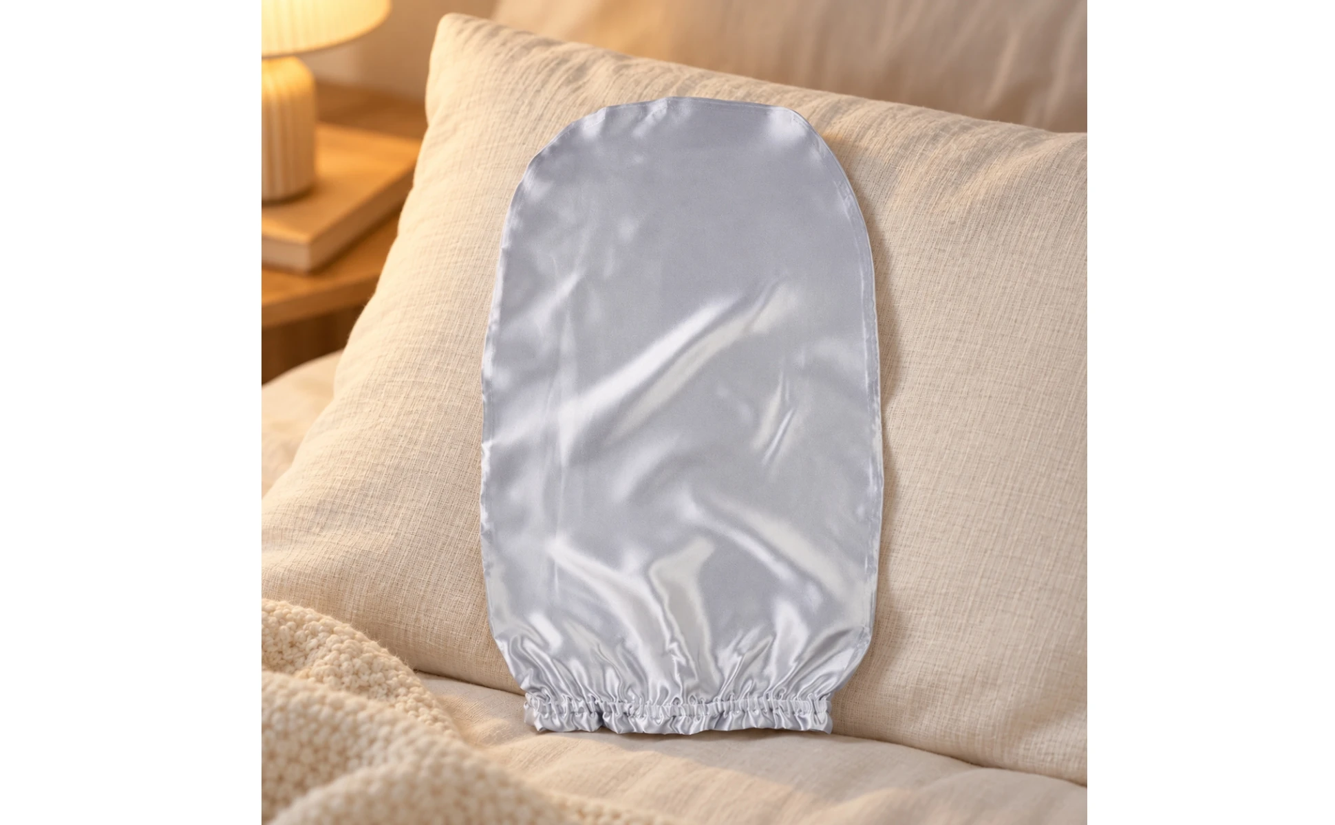 Long-Hair Sleep Cap with Elasticized Opening 19-Momme Silk Sleep Cap Mulberry Silk Hair Bonnet Roomy Low-Friction