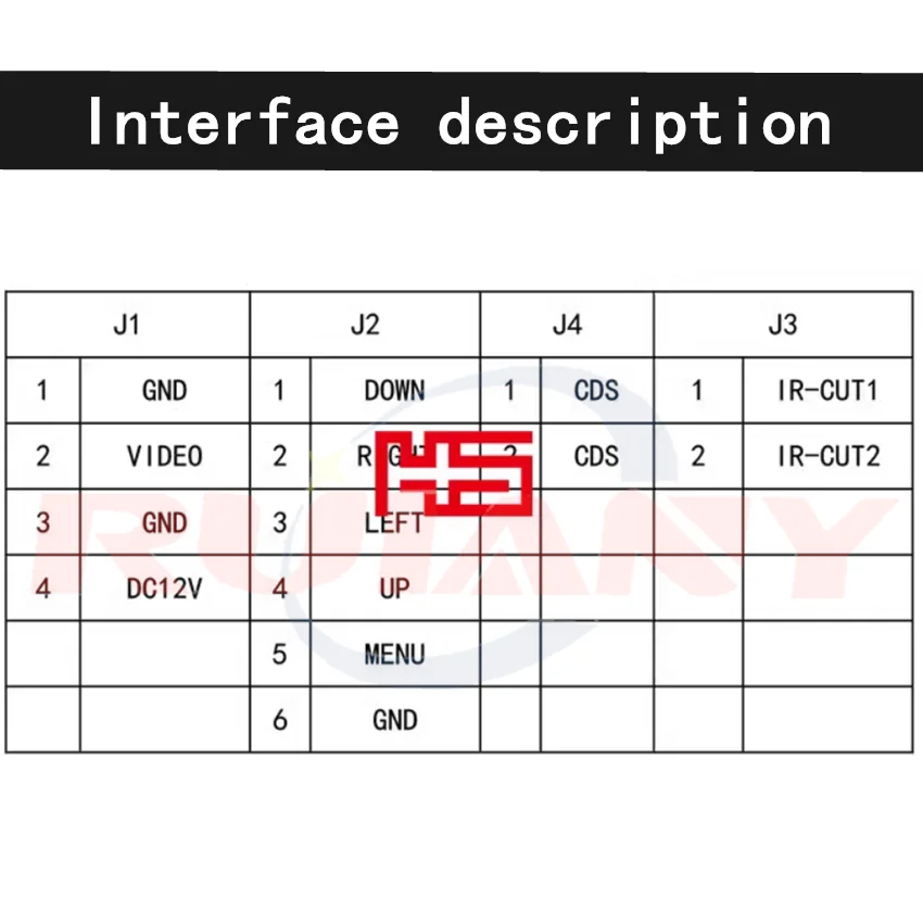 HS surveillance camera 4MP module FH8538+GC4053 ultra low light cost-effective security motherboard 4 million
