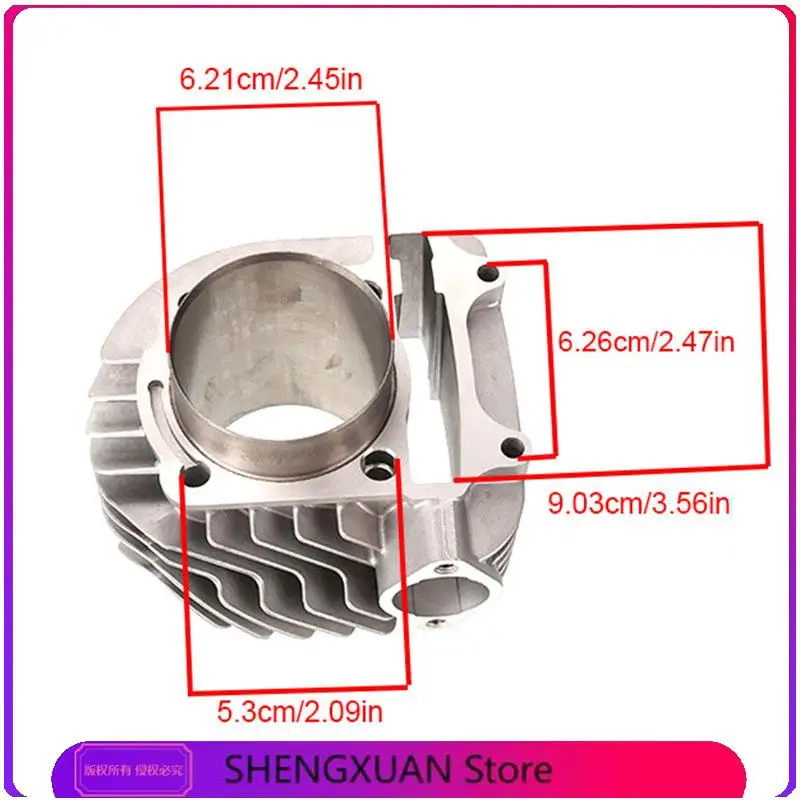 Premium Material Cylinder Heads Designed for 180Cc Engines: Perfect for Beach Bikes Go-Karts and Motorcycle ReplacementsHot