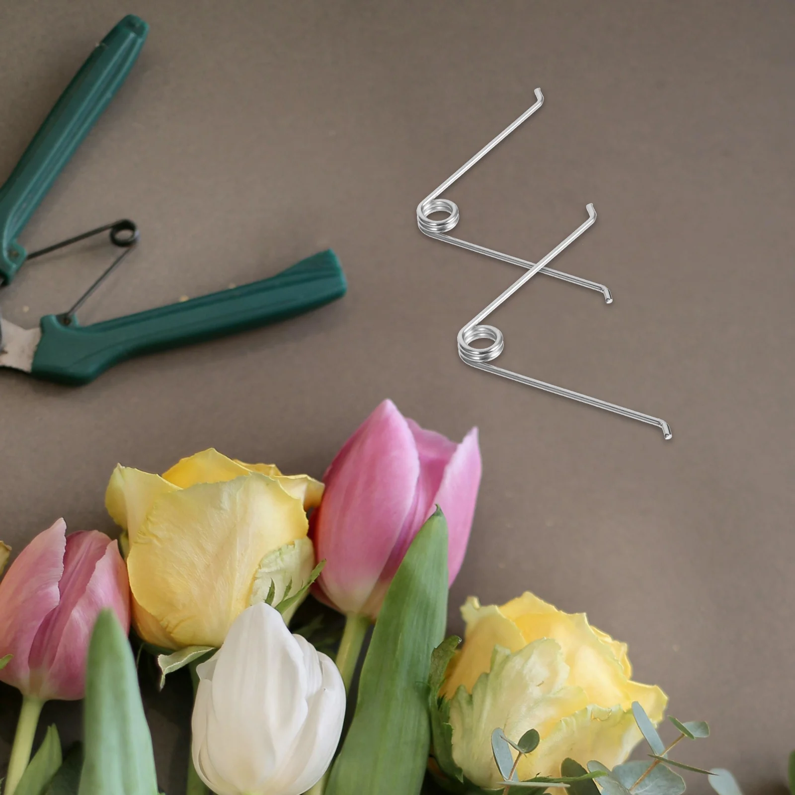 

10 Pcs Replacement Spring Accessories Metal Return Hand Scissors Pruner Stainless Steel Replaceable Springs for Pruners