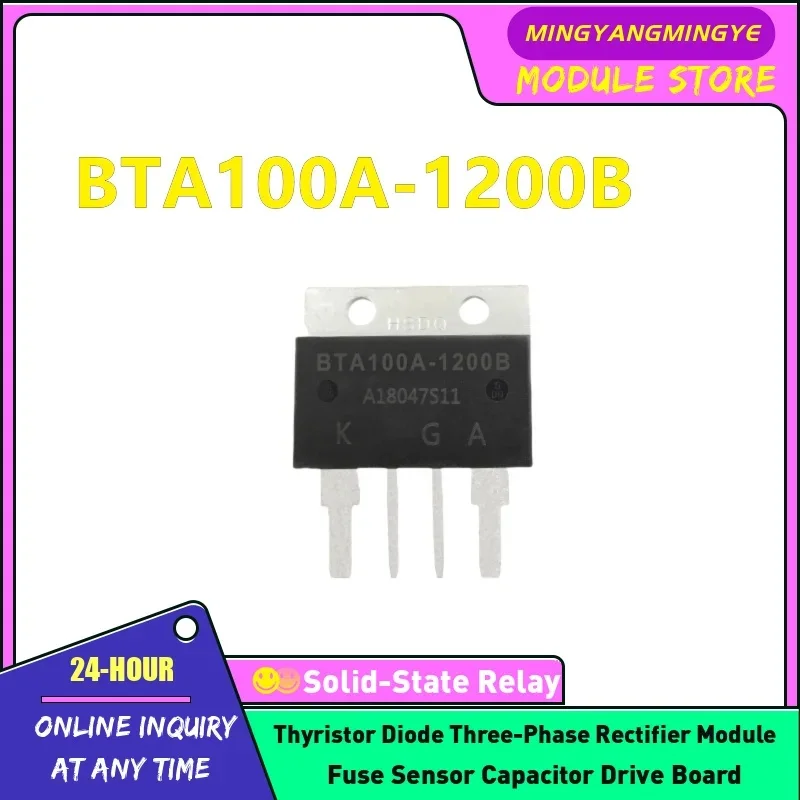 BTA100A-1600B BTA100A-1200B BTA100A-800B BTA80A-1200B BTA80A-800B BTA60A-800B BTA41-800B Bidirectional thyristor module IN STOCK