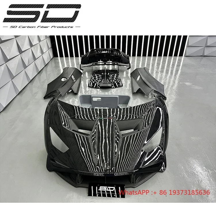 High Quality Dry Carbon Bodykit  for Lamborghini Huracan LP610 LP580 EVO Upgrade to STO / for Real STO Car