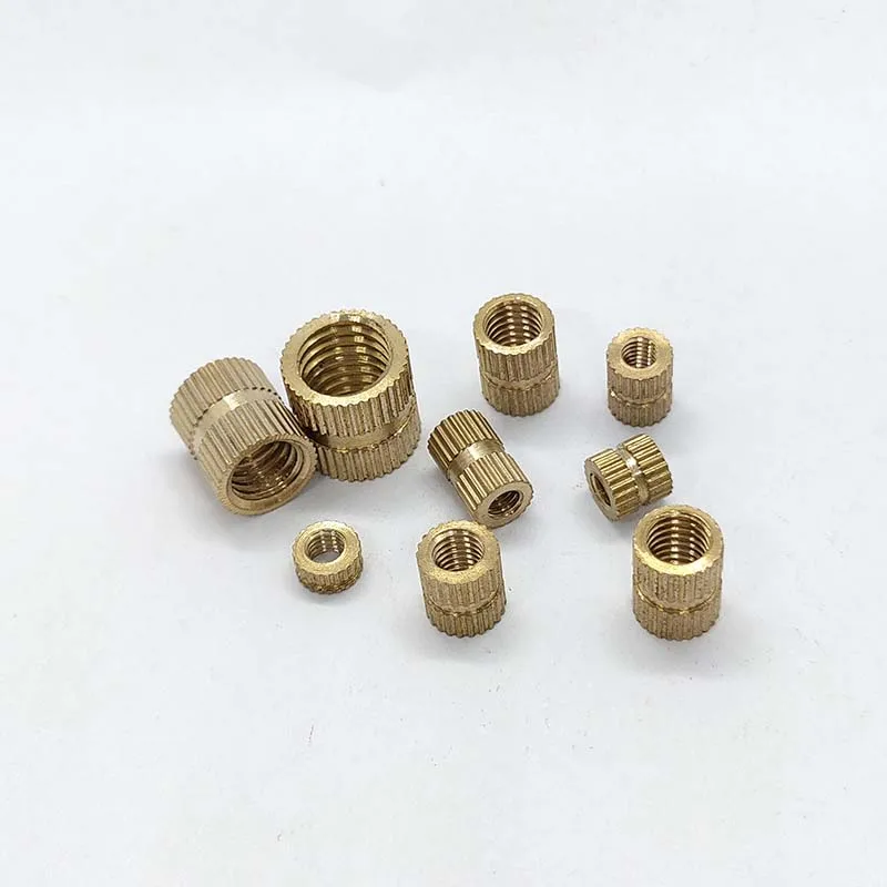 520pcs Threaded Inserts, 220Pcs Brass Heat Set Insert, M2 + M2.5 + M3 Threaded Inserts for Plastic and 3D Printing Components