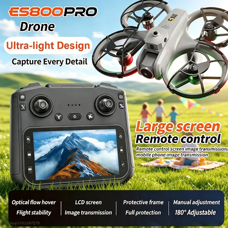Drone Camera Vlog - Dron ES800PRO de 4.3 pulgadas sin