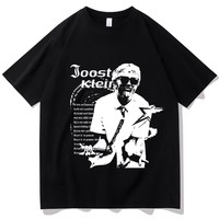 Joost Klein T-Shirt Joost Klein High Quality Cotton EU Size T Shirt Merch Gift for Fan Unisex Hip Hop Fashion Casual T-Shirts
