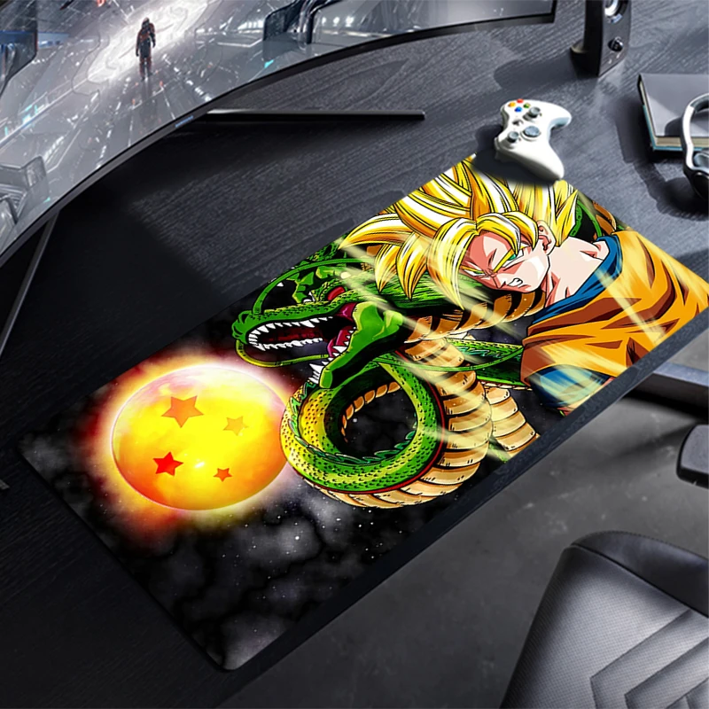 アニメ「ドラゴンボール」のマウスパッド、大判、PC用、ゲーマ - Gaming Accessories Table のレビューと価格