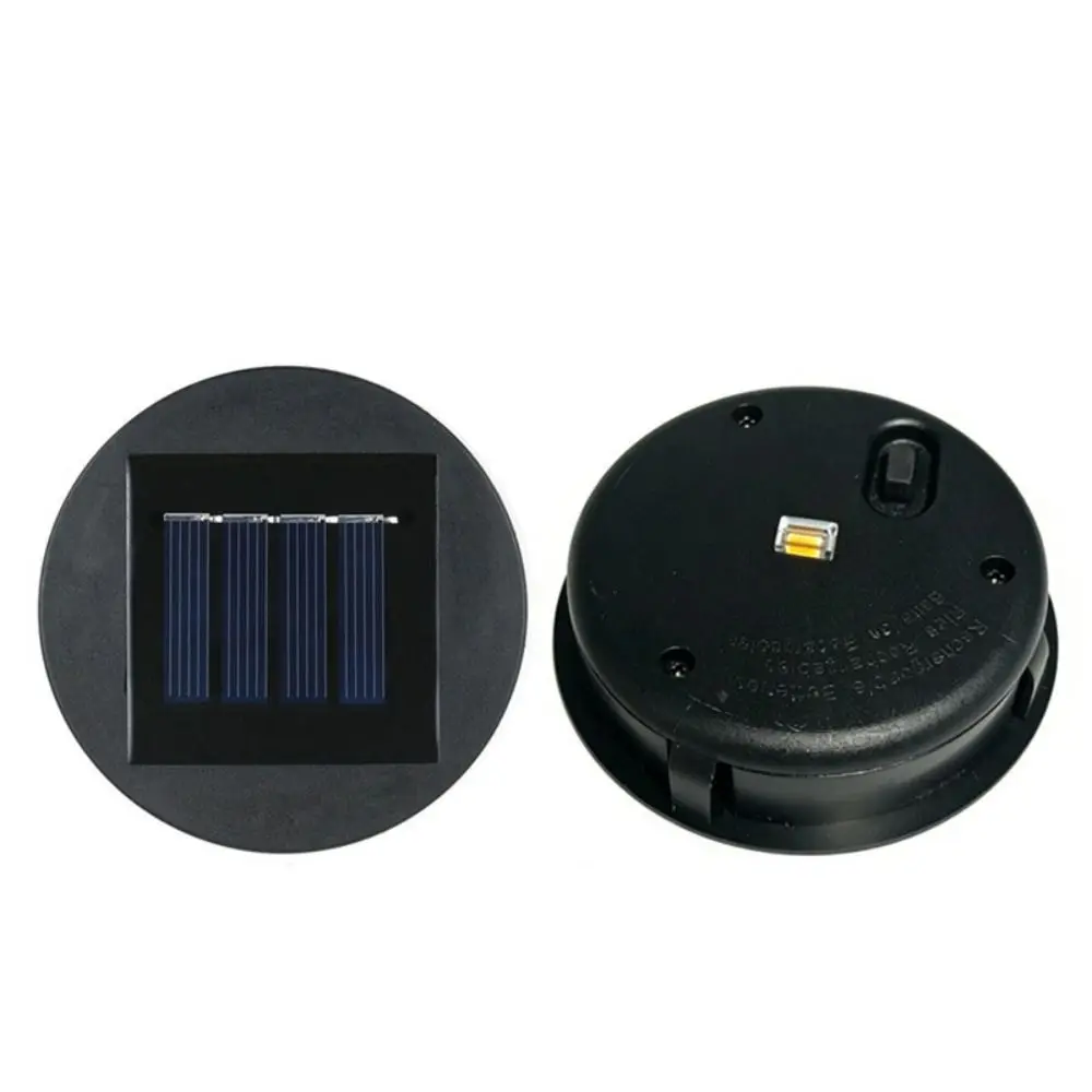 7 Lumens Solar Light Lid Waterproof LED Panel Lantern Top Cover Projection Lamp Hollow Pattern Replacement Panel Cover