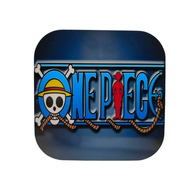 Autocollant animé une pièce bricolage réveil PVC Luffy couteau de cuisine Zorro nano Shan Zhi Frankie Brooke ace Shan Zhi Robin patch g