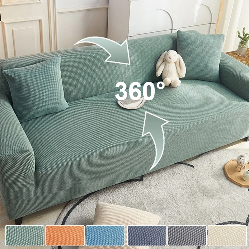 

1pc Thickened Autumn/Winter Modern Full Cover Sofa Slipcover Suitable for 1/2/3/4/5 Seater Living Room, Bedroom, and Office Sofa