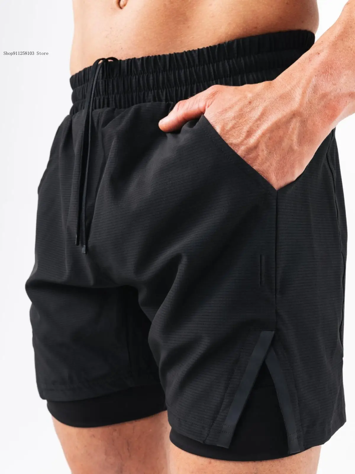 Summer and Autumn Leisure Crazy Muscle Exercise Running Training Fitness Speed Drying Small Square Shorts for Men