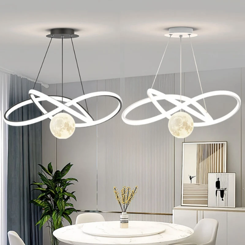 

Modern Restaurant Chandelier Originality Star Living Room Bedroom Ceiling Light Simplicity LED Indoor Decorate Lighting Fixtures