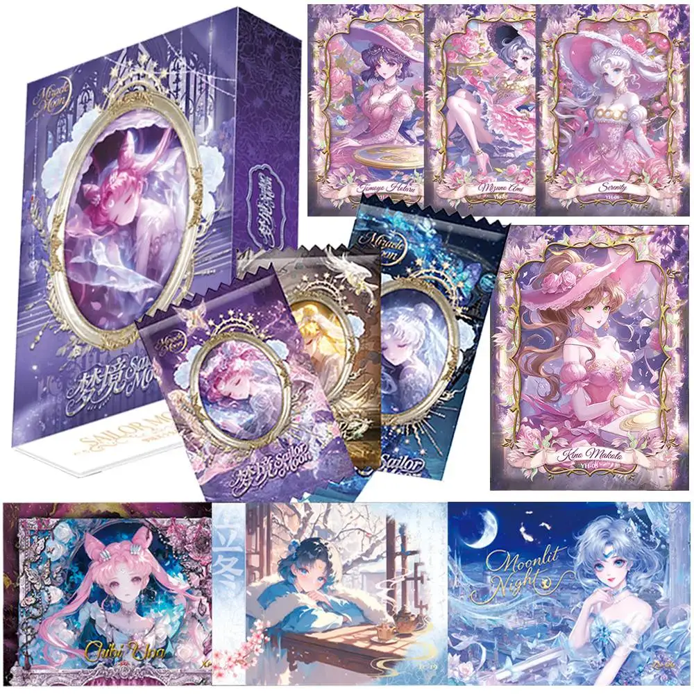 

Sailor Moon Collection Card HD Exquisite Creative Anime Pretty Girl Character Card Child's Favorite Christmas Surprise Gift Toy