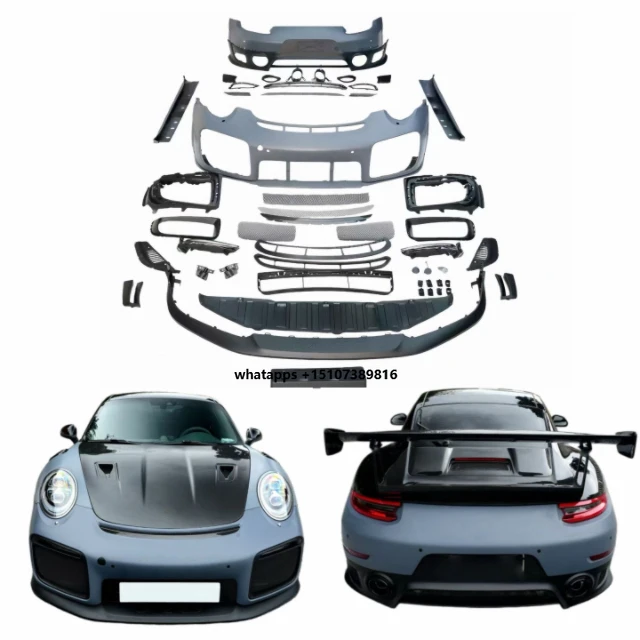 

For 991 GT2 RS Rear Body Kit and Car Grille Accessories Front Bumper Upgrade for 911 Carrera 991.1 991.2 GT2 RS Cars