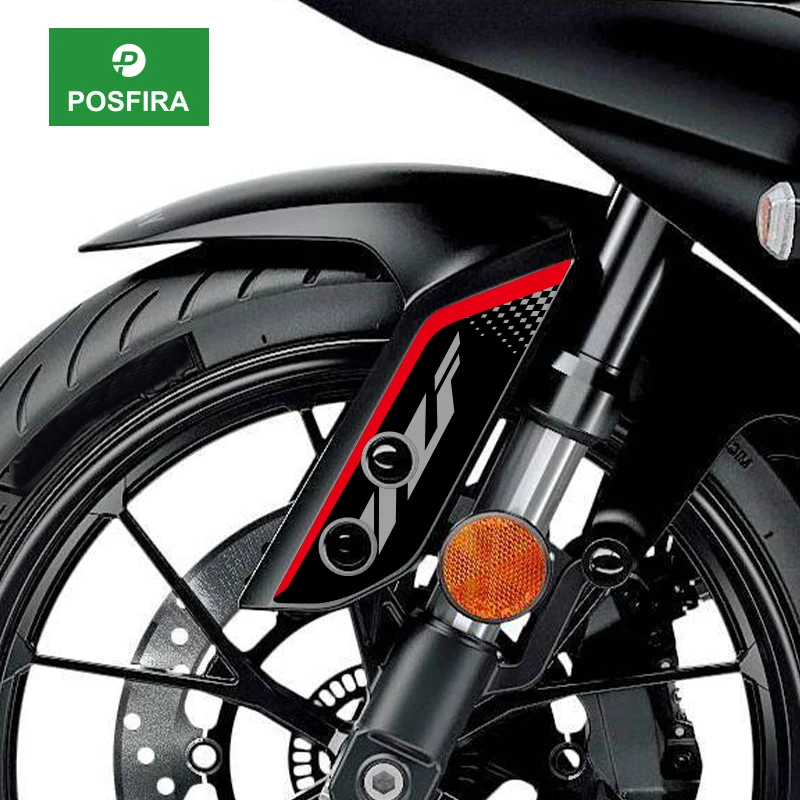 POSFIRA دراجة نارية الجبهة الحاجز ملصق شارات الفينيل لياماها YZF R125 2014-2022 2016 2017 2018 2019 2020 2021 اكسسوارات