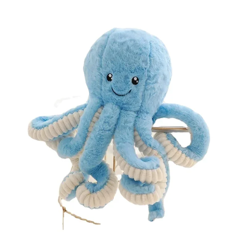 

[TML] Super Lovely Simulation octopus Pendant Plush Stuffed Toy soft Animal Home Accessories Doll Children baby Gifts