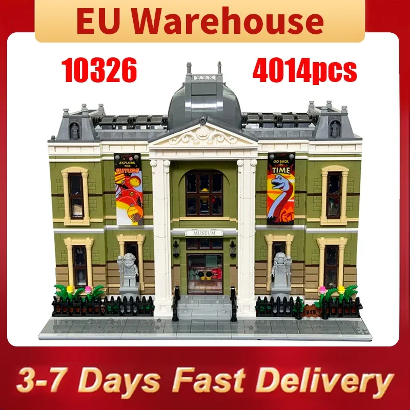 4014 pièces histoire naturelle blocs de construction ensemble Architecture musée briques jouet adultes petit ami anniversaire cadeau de noël 10326
