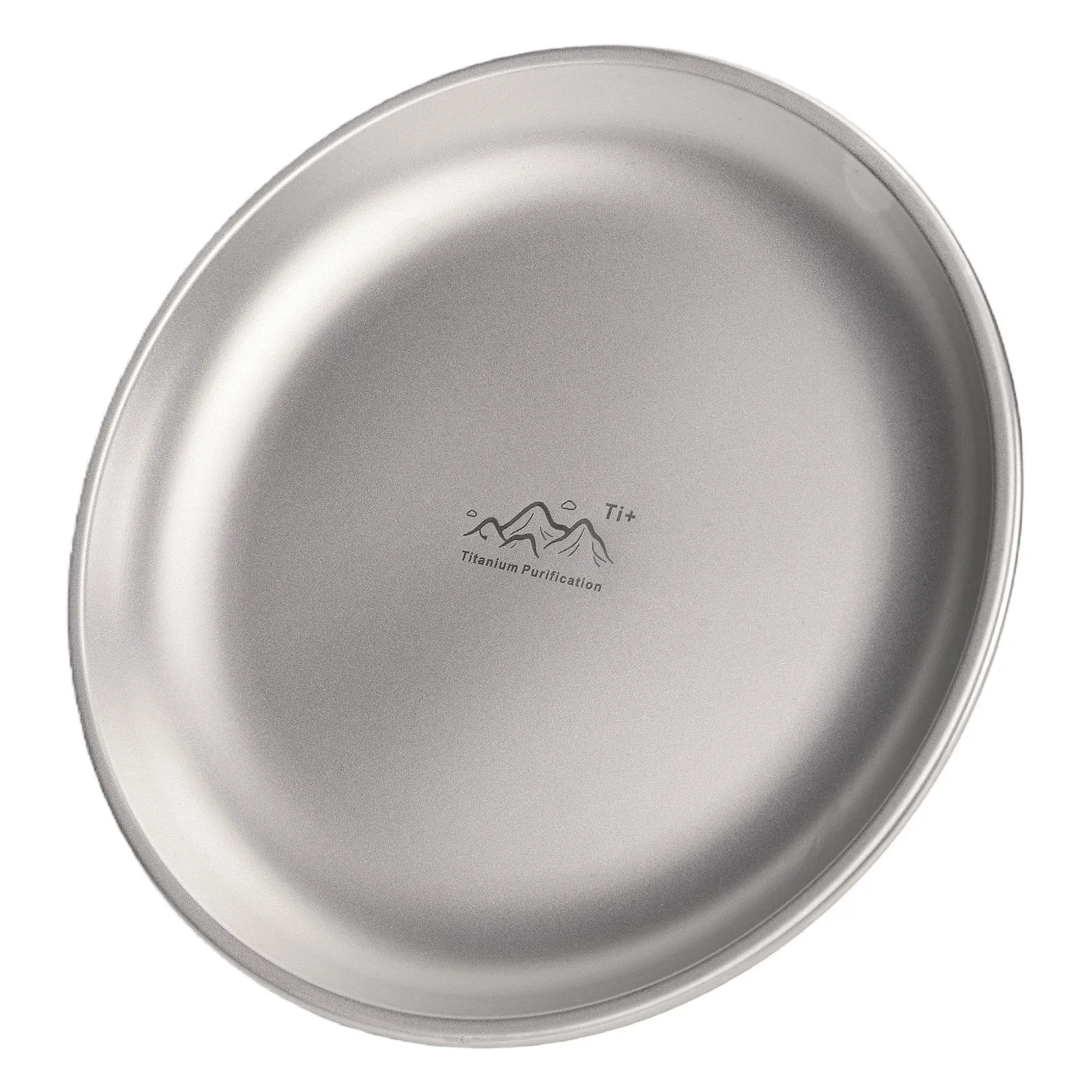 Titanium Purification Plate Backcountry Dinnerware Lightweight Stackable Camping Tray Anti-Fall Creative Home Dish Plate