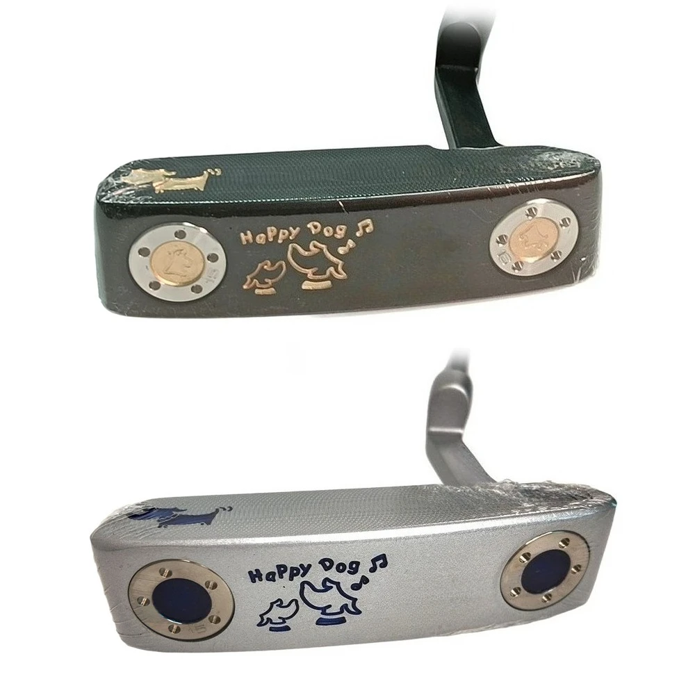 

Golf Putter-Black,Silver,Puppy Pattern,32 33 34 35 36 Inch With Headcover,Right Hand,Unisex