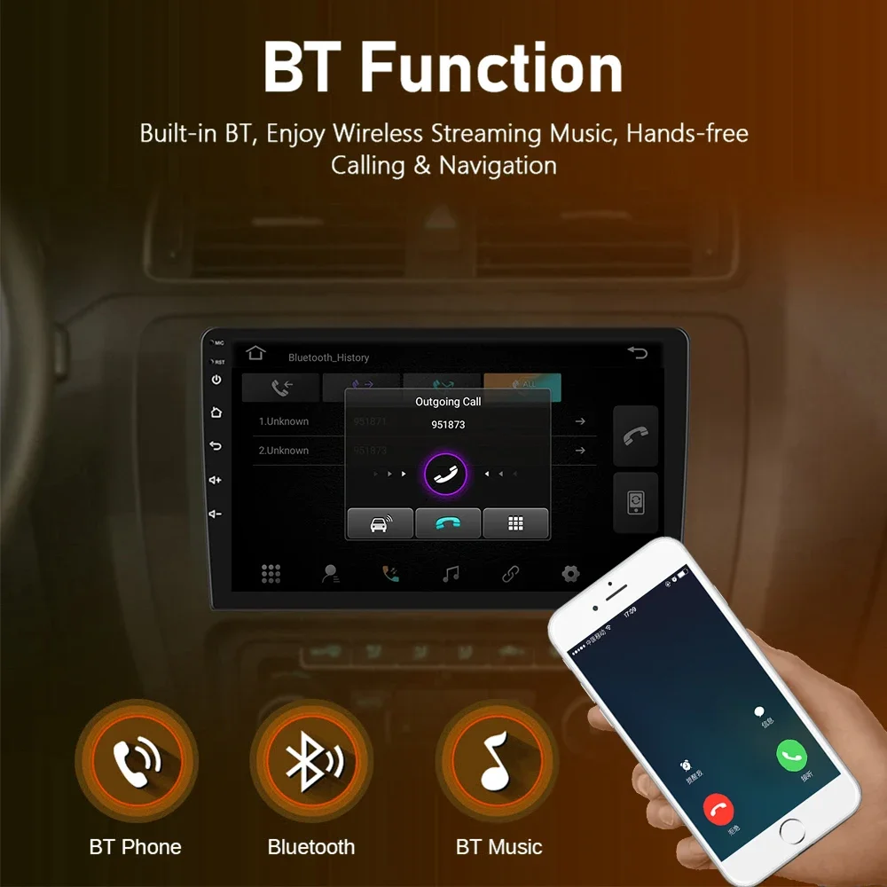 8G+128G Carplay For Honda Civic 2005 - 2012 Car Radio Multimedia Video Player Navigation stereo GPS 9inch Android 13