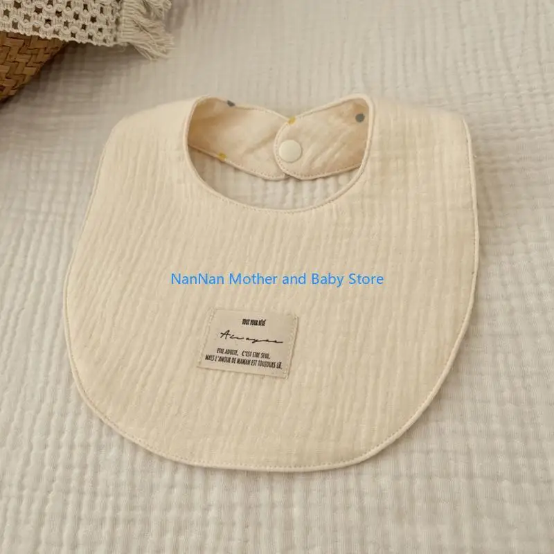

Drooling Apron Bib Baby Burp Cloth Strong Absorbent Bibs Baby Product Baby Bib