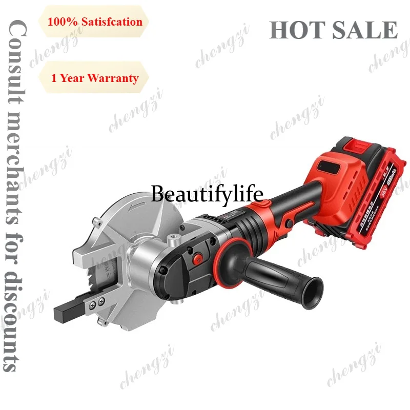 81 Handheld cold cutting saw steel bar cutter lithium battery metal square steel pipe cutter portable