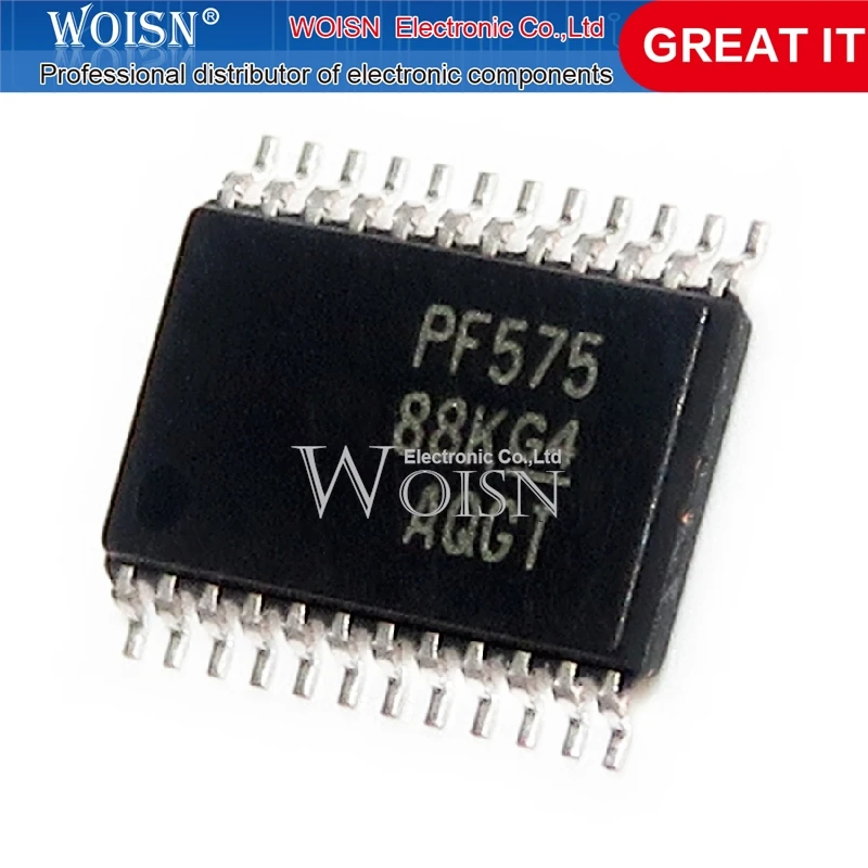 5pcs/lot PCF8575PWR PCF8575 PF575 TSSOP-24