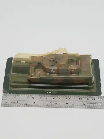 Diecast Fabbri 1:72 Scale T-90 Russian T90 Main Battle Tank Alloy Military Armored Vehicle Model Toy Alloy Car Model Collectible