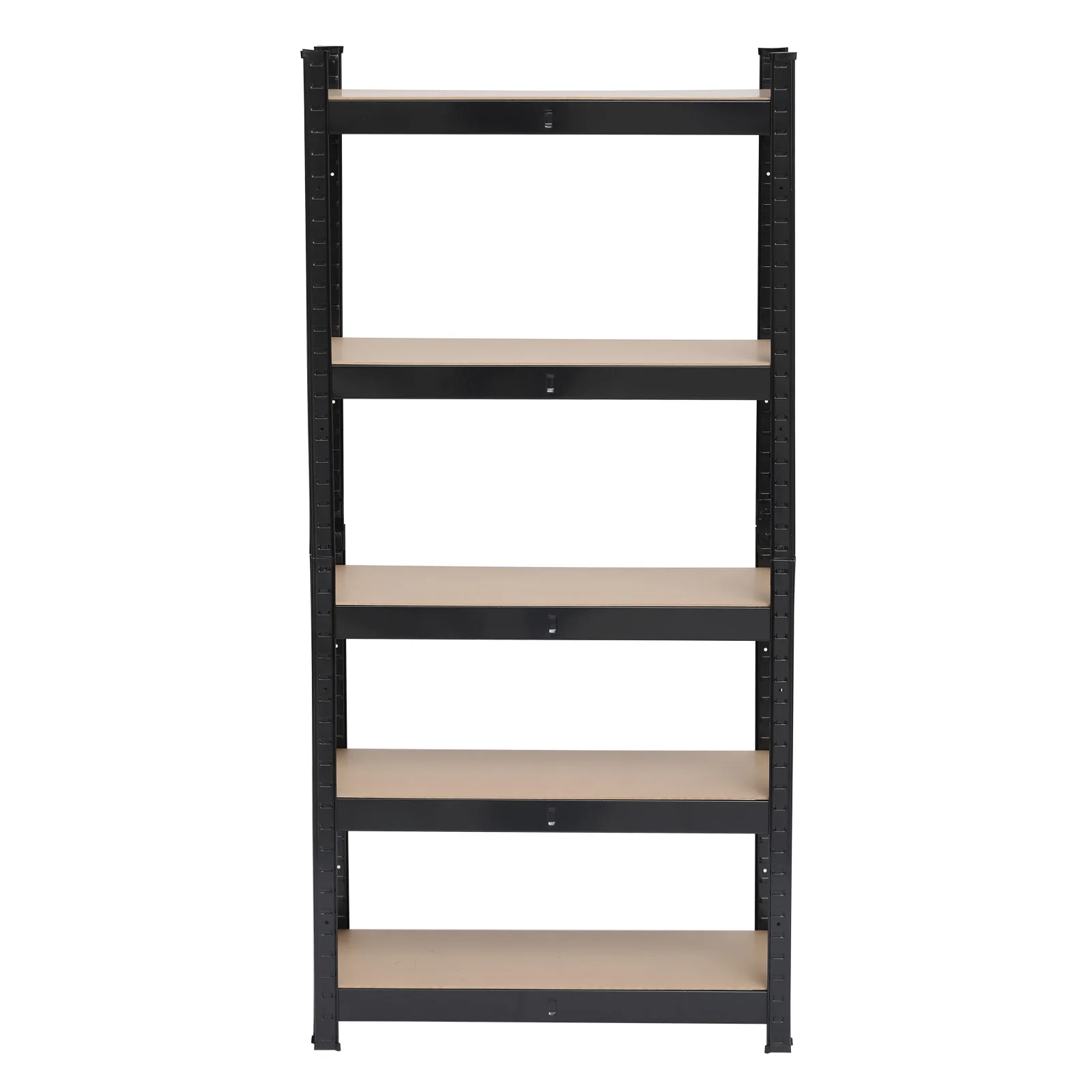 

5 Tier Heavy Duty Metal Shelving Rack Unit Garage Storage Shelf Black