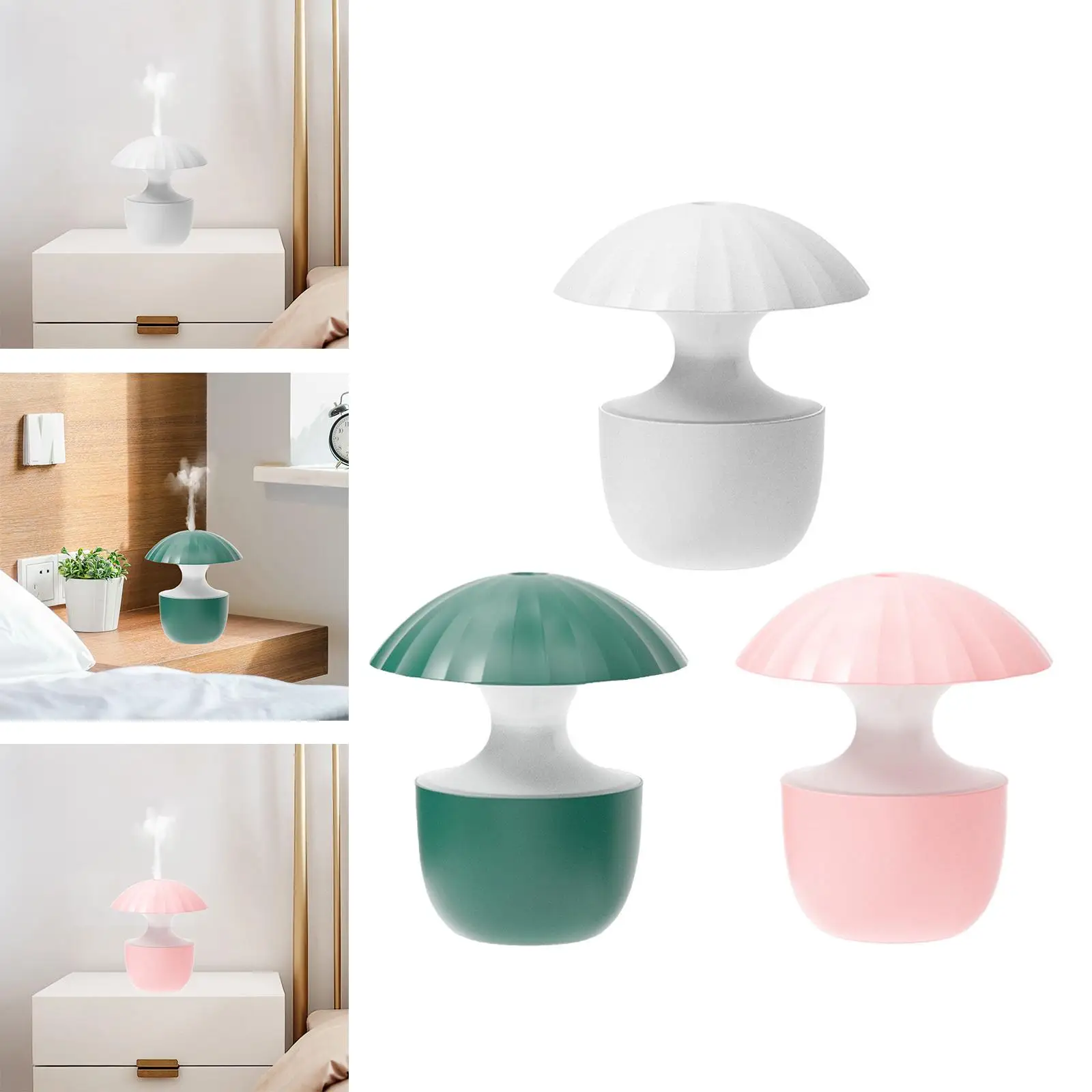 Mini Air Humidifier Rechargeable 2 Spray Modes Electric Air Humidifier Personal Humidifier for Desktop Home Study Office Bedroom