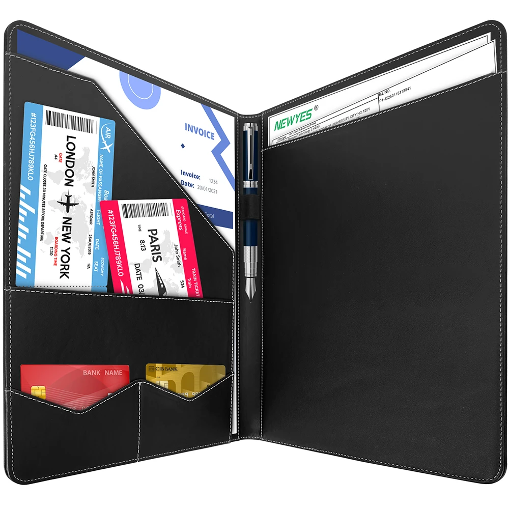 

Multifunctional A4 Conference Folder Business Stationery Folder Leather Contract File Folders 2026 NEW