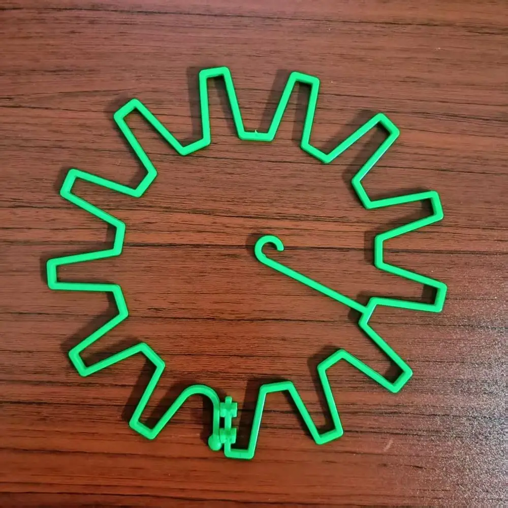 Durable Adjustable Plant Stem Support ABS Round/Square Vine Branch Hooks Flower Climbing Stem Holder