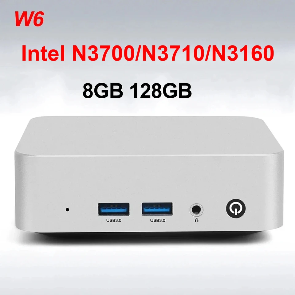SZBOX W6 MINI PC Intel Processor N3700/N3710/N3160 MINI PC Windows