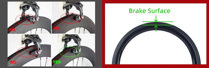2Pairs 4Pcs Rennrad Bremsbelag Fahrrad Carbon Rad Kork Holz Block Schuhe Bremsen Pade Felge V BMX klapp Räder für Shimano – Detail 11