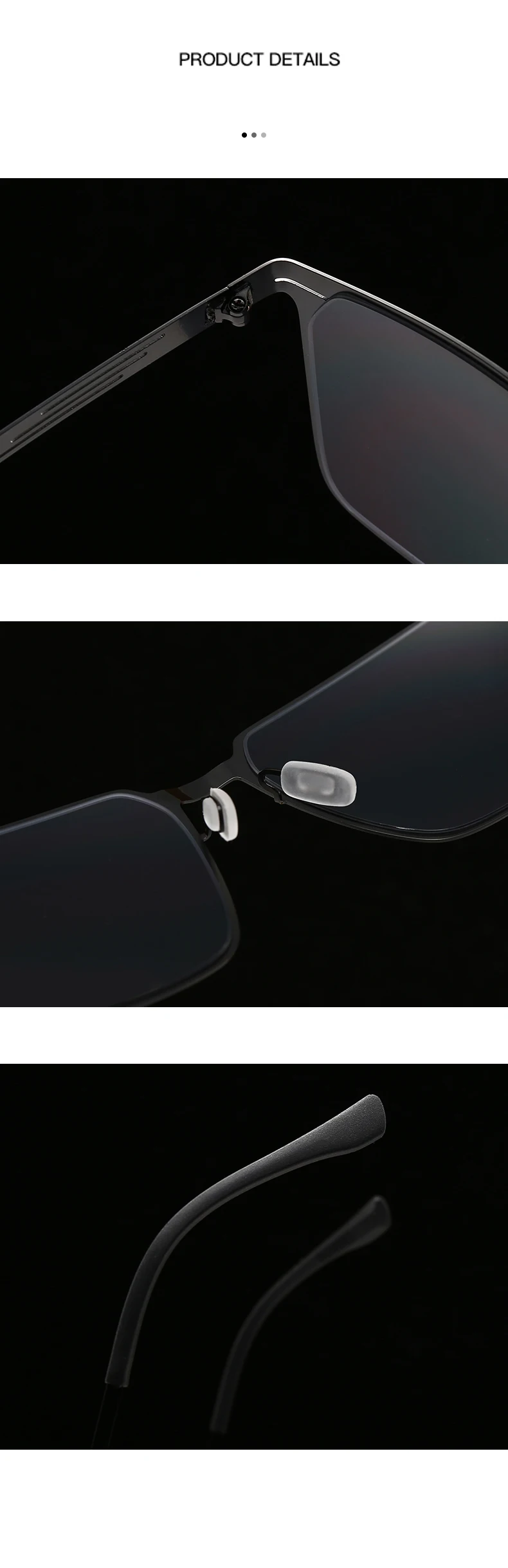Neue Herren-Sonnenbrille aus Metall – modische Outdoor-Freizeitbrille, UV-Schutz, geeignet zum Fahren und Angeln 5133 – Detail 9
