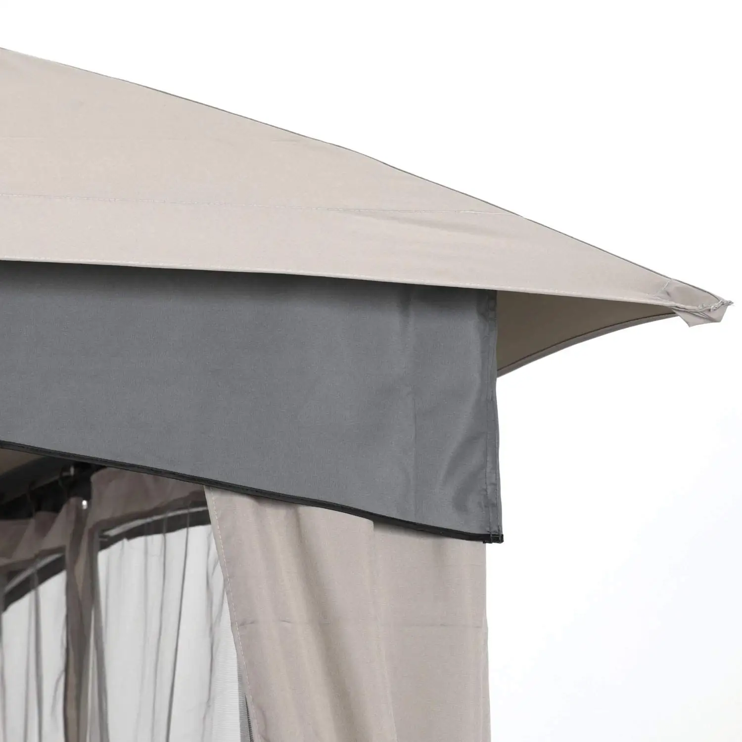 10x10 Patio Gazebo with Mosquito Netting 5