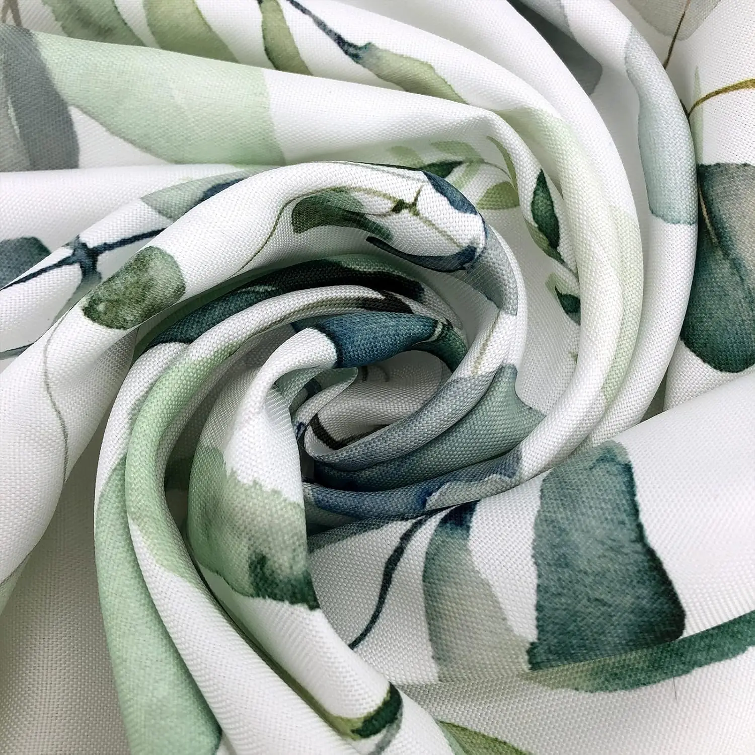 Spring Green Eucalyptus Leaf Rectangle Waterproof Tablecloth Party Decor Reusable Kitchen Dining Tablecloth Wedding Decorations
