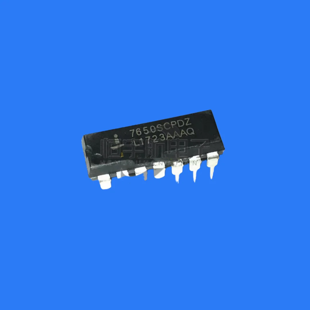 10PCS/new original imported ICL7650SCPDZ chopper zero stabilization operational amplifier chip in-line DIP-14