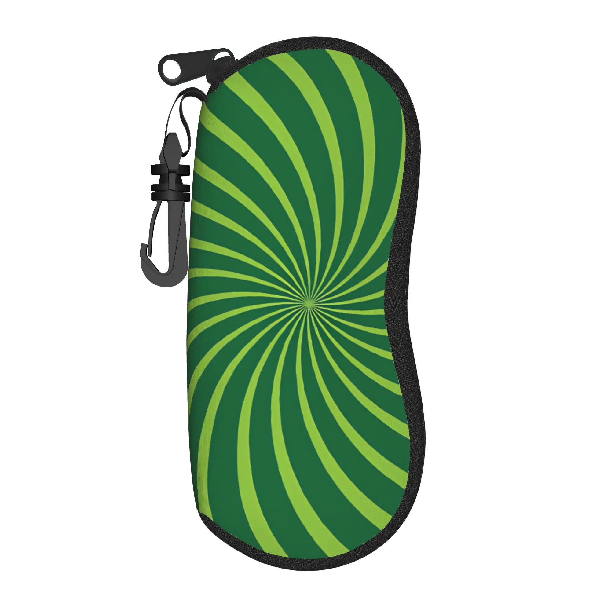 Abstract Swirl Disorder Glasses Case Cover  Pocket Sunglasses Case For Unisex Trend Eyewear Storage Portable Glasses Box